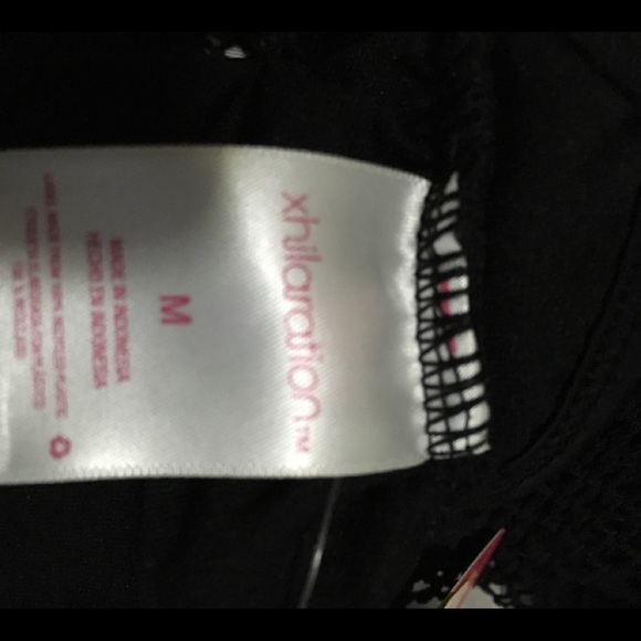 NWT Black mesh one piece - Picture 2 of 2